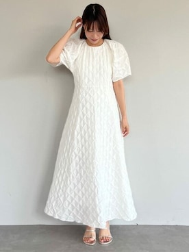 「urs」｜「アイテム（ワンピース/ドレス）」を使った、ur'sさん（レディース・163cm）の春コーディネート