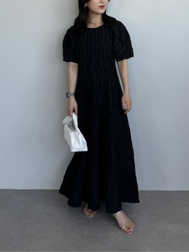 「urs」｜「アイテム（ワンピース/ドレス）」を使った、ur'sさん（レディース・157cm）の春コーディネート