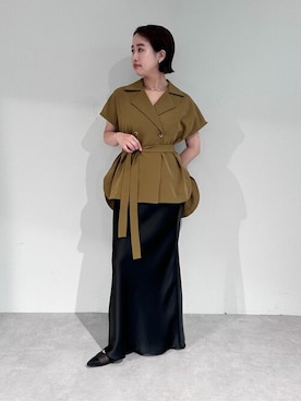 「urs」｜「アイテム（アクセサリー）」を使った、ur'sさん（レディース・153cm）の春コーディネート