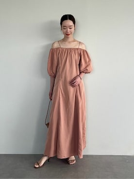 「urs」｜「アイテム（ワンピース/ドレス）」を使った、ur'sさん（レディース・162cm）の夏コーディネート