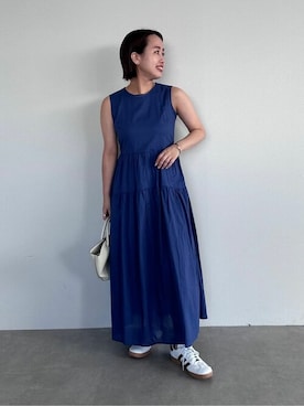 「urs」｜「アイテム（ワンピース/ドレス）」を使った、ur'sさん（レディース・153cm）の夏コーディネート