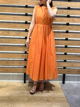 「urs」｜「アイテム（ワンピース/ドレス）」を使った、ur'sさん（レディース・169cm）の夏コーディネート