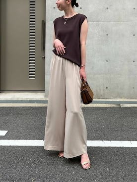 「UR'S（ユアーズ）のアイテム（アクセサリー）」を使った、ur'sさん（レディース・162cm）の夏コーディネート