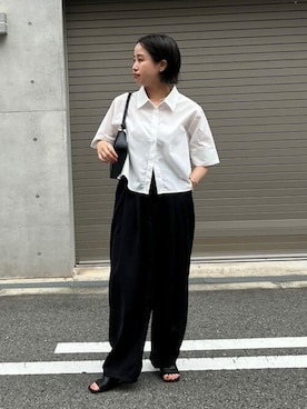 「urs」｜「アイテム（アクセサリー）」を使った、ur'sさん（レディース・153cm）の夏コーディネート