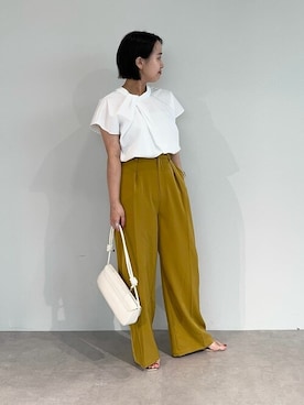 「UR'S（ユアーズ）のアイテム（ショルダーバッグ）」を使った、ur'sさん（レディース・153cm）の夏コーディネート