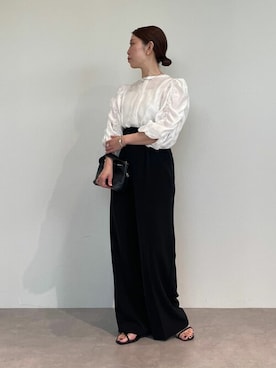 「urs」｜「アイテム（バッグ）」を使った、ur'sさん（レディース・154cm）の夏コーディネート