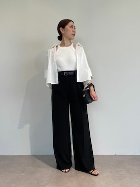 「urs」｜「アイテム（バッグ）」を使った、ur'sさん（レディース・154cm）の夏コーディネート