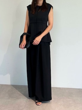 「UR'S（ユアーズ）のアイテム（ベスト）」を使った、ur'sさん（レディース・168cm）の夏コーディネート