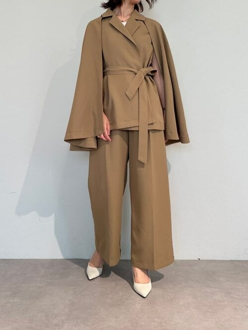 【2日間限定値下げ】Riu rちゃん 2wayケープトレンチコート 2日間限定値下げ】Riu rちゃん 2wayケープトレンチコート - メルカリ