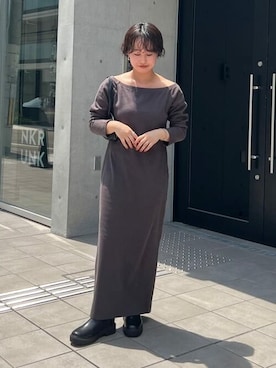 「urs」｜「アイテム（ワンピース/ドレス）」を使った、ur'sさん（レディース・153cm）の夏コーディネート
