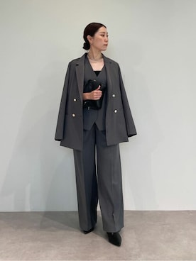 「urs」｜「アイテム（ジャケット/アウター）」を使った、ur'sさん（レディース・154cm）の秋コーディネート
