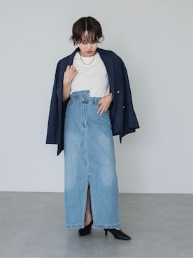 「urs」｜「アイテム（ジャケット/アウター）」を使った、ur'sさん（レディース・153cm）の秋コーディネート