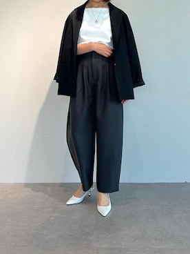 「urs」｜「アイテム（ジャケット/アウター）」を使った、ur'sさん（レディース・169cm）の秋コーディネート