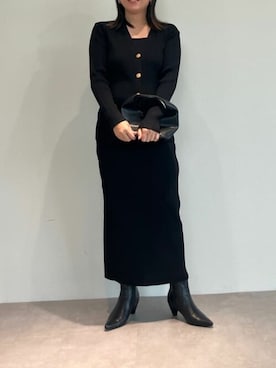 「urs」｜「アイテム（スカート）」を使った、ur'sさん（レディース・158cm）の秋コーディネート
