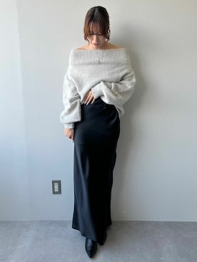 「urs」｜「アイテム（ブーツ）」を使った、ur'sさん（レディース・163cm）の秋コーディネート