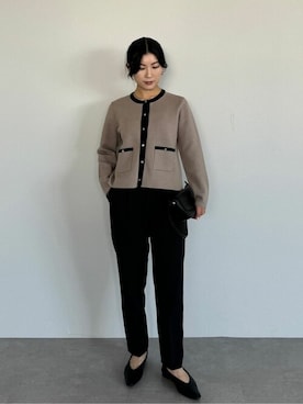 「urs」｜「アイテム（パンプス）」を使った、ur'sさん（レディース・157cm）の秋コーディネート