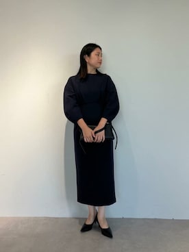「urs」｜「アイテム（ワンピース/ドレス）」を使った、ur'sさん（レディース・158cm）の秋コーディネート