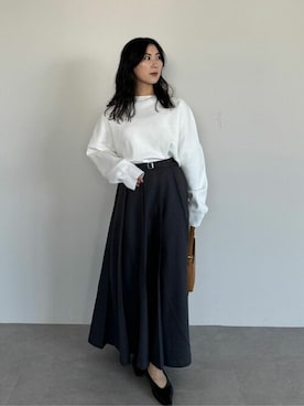 「urs」｜「アイテム（パンプス）」を使った、ur'sさん（レディース・157cm）の秋コーディネート