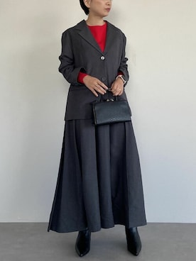「urs」｜「アイテム（ジャケット/アウター）」を使った、ur'sさん（レディース・157cm）の秋コーディネート
