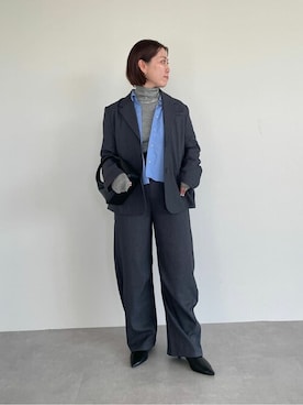 「urs」｜「アイテム（ジャケット/アウター）」を使った、ur'sさん（レディース・154cm）の秋コーディネート