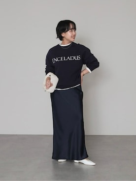 「urs」｜「アイテム（パンプス）」を使った、ur'sさん（レディース・153cm）の秋コーディネート