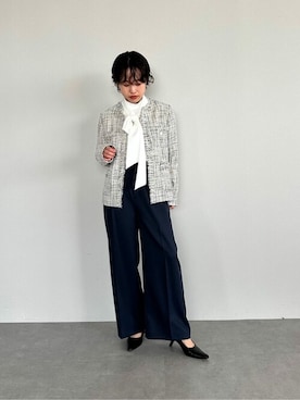 「urs」｜「アイテム（ジャケット/アウター）」を使った、ur'sさん（レディース・153cm）の秋コーディネート