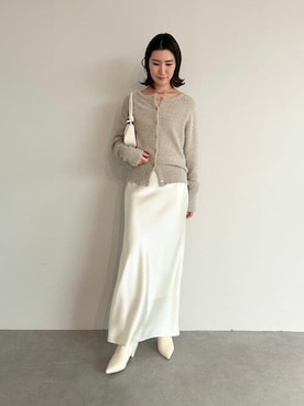「urs」｜「アイテム（スカート）」を使った、ur'sさん（レディース・169cm）の秋コーディネート