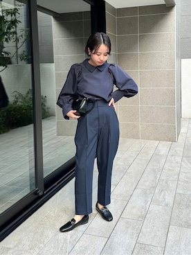 「urs」｜「アイテム（バッグ）」を使った、ur'sさん（レディース・153cm）の冬コーディネート