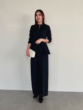 「urs」｜「アイテム（バッグ）」を使った、ur'sさん（レディース・168cm）の冬コーディネート