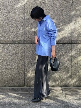 「urs」｜「アイテム（スカート）」を使った、ur'sさん（レディース・157cm）の冬コーディネート