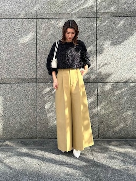 「urs」｜「アイテム（バッグ）」を使った、ur'sさん（レディース・169cm）の冬コーディネート