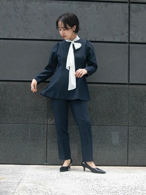 1タックセンタープレステーパードパンツ（その他パンツ）｜ur's