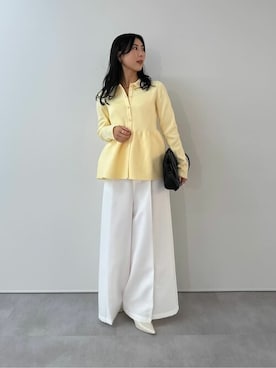 「urs」｜「アイテム（パンプス）」を使った、ur'sさん（レディース・157cm）の冬コーディネート
