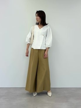 「urs」｜「アイテム（パンプス）」を使った、ur'sさん（レディース・169cm）の冬コーディネート