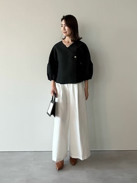 「urs」｜「アイテム（シューズ）」を使った、ur'sさん（レディース・169cm）の冬コーディネート