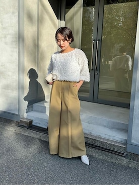 「urs」｜「アイテム（バッグ）」を使った、ur'sさん（レディース・153cm）の冬コーディネート