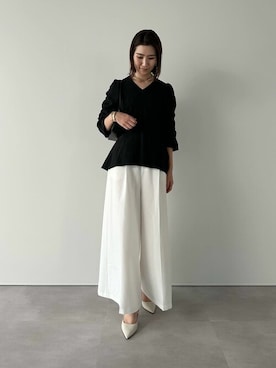 「urs」｜「アイテム（バッグ）」を使った、ur'sさん（レディース・169cm）の冬コーディネート