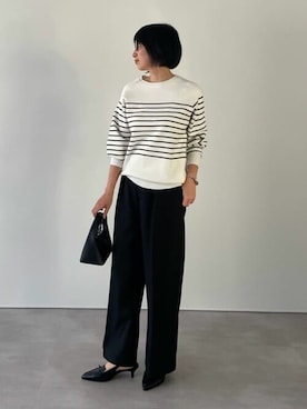 「urs」｜「アイテム（シューズ）」を使った、ur'sさん（レディース・157cm）の冬コーディネート