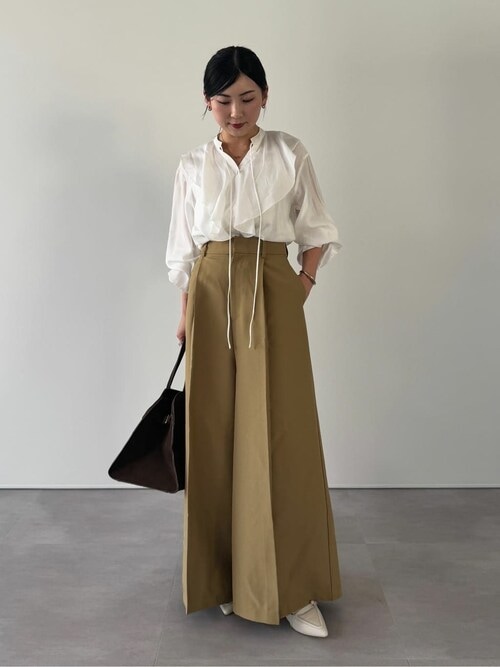 ラッフルデザインブラウス ラッフルデザインブラウス ur'sで購入できるトップス