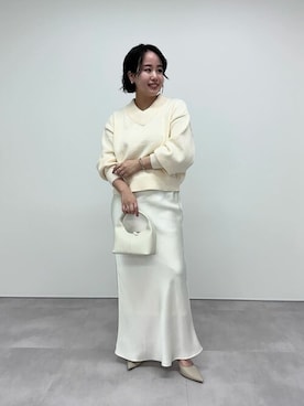 「urs」｜「アイテム（バッグ）」を使った、ur'sさん（レディース・153cm）の冬コーディネート