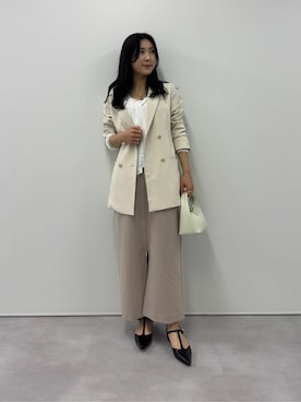 「urs」｜「アイテム（ジャケット/アウター）」を使った、ur'sさん（レディース・157cm）の冬コーディネート