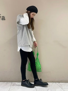 sumiさん(レディース・161cm)の冬コーディネート