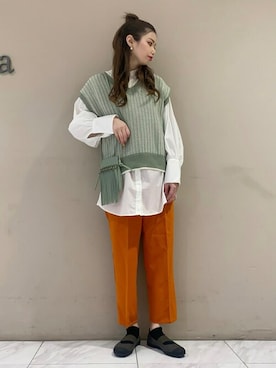 sumiさん（レディース・161cm）の冬コーディネート