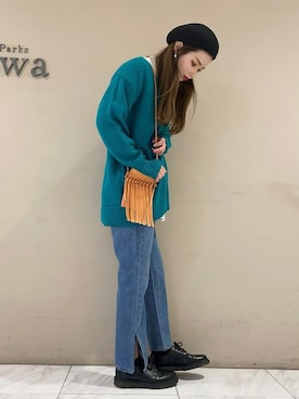 sumiさん（レディース・161cm）の冬コーディネート