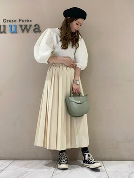 「armonia（アルモニーア）のアイテム」を使った、sumiさん（レディース・161cm）の冬コーディネート