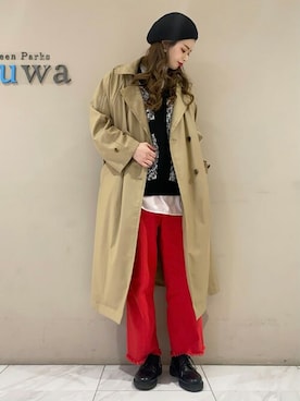 「Furryrate（ファーリーレート）のアイテム」を使った、sumiさん（レディース・161cm）の冬コーディネート