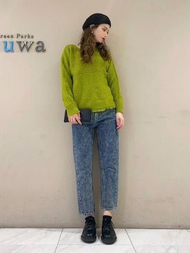 「Legato Largo（レガートラルゴ）のアイテム（財布/小物）」を使った、sumiさん（レディース・161cm）の冬コーディネート