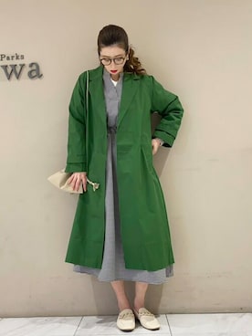 「ELENCARE DUE（エレンカーレデュエ）のアイテム」を使った、sumiさん（レディース・161cm）の冬コーディネート