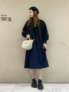 sumiさん(レディース・161cm)の冬コーディネート