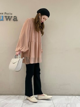 sumiさん（レディース・161cm）の冬コーディネート